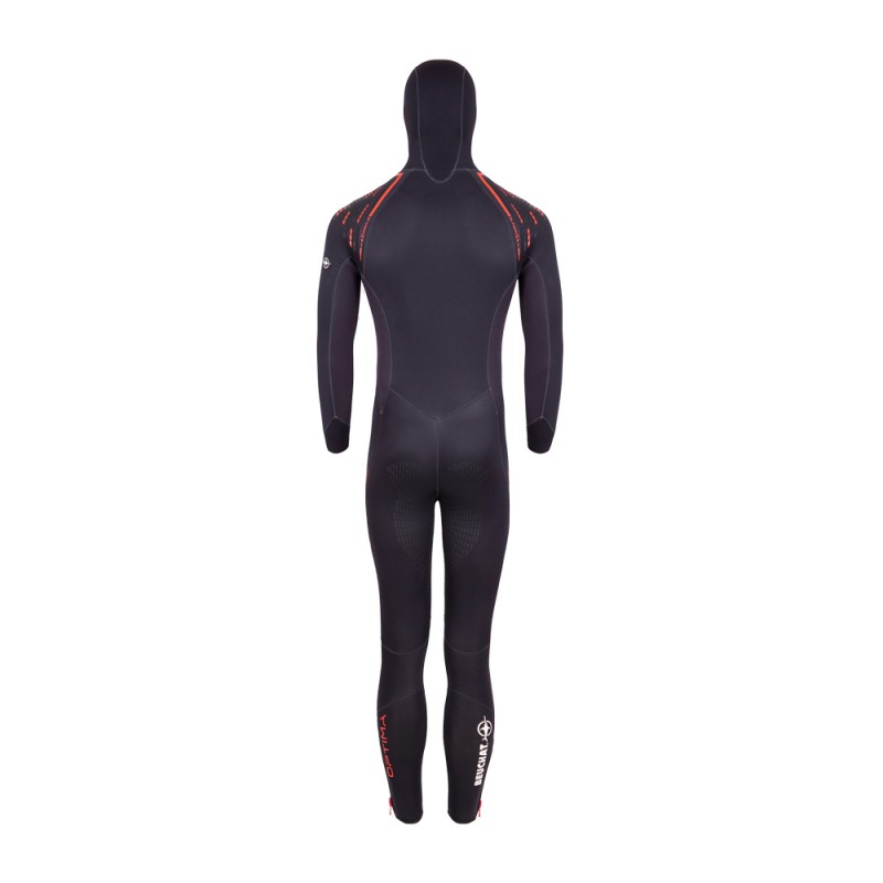 OPTIMA - COSTUM INTREG DIN NEOPREN CU CAGULA INTEGRATA - 7MM | Echipament Scufundari | Costume neopren